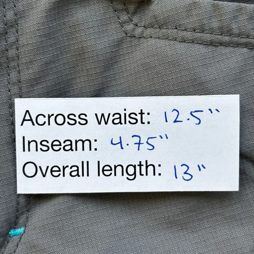The North Face Girls Size 7/8 Gray Cargo Shorts Outdoor Hiking Nylon